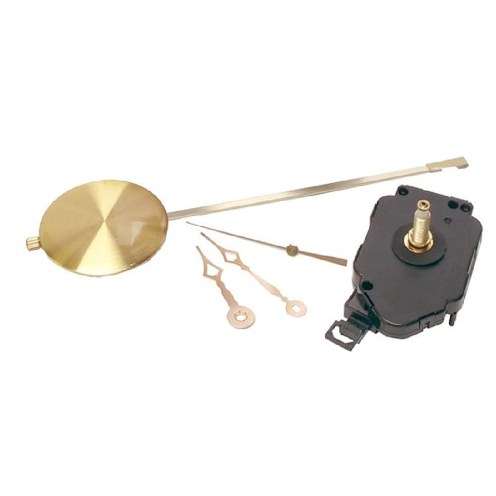 Walnut Hollow Pendulum Clock Movement for 3/4-inch Surfaces, Large , Gold