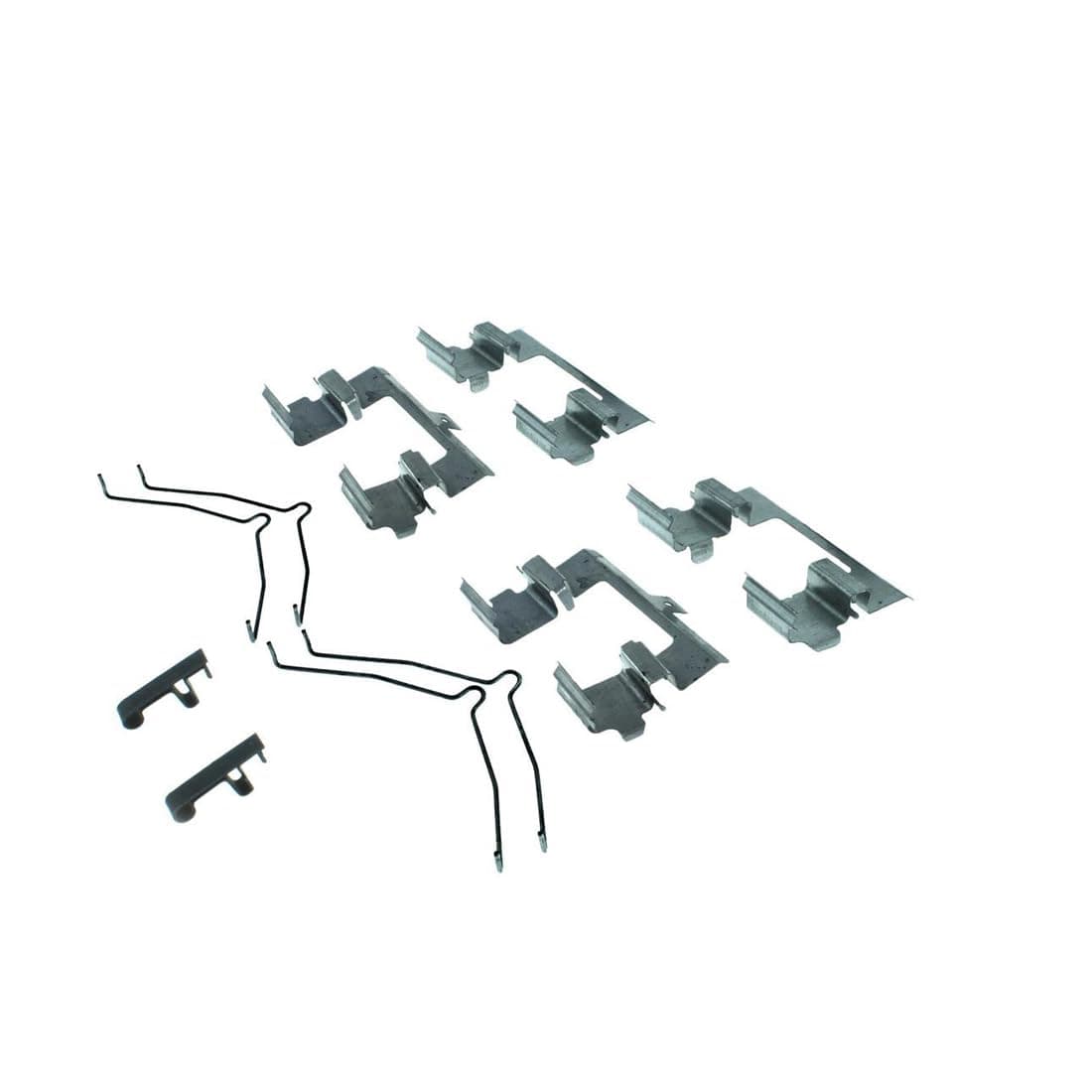 Front Brake Hardware Kit, Disc Brake Hardware Kit Front (1x) fits Nissan Maxima 2009-2019 fits Nissan Sentra 2007-2012 fits Renault Koleos 2009-2016