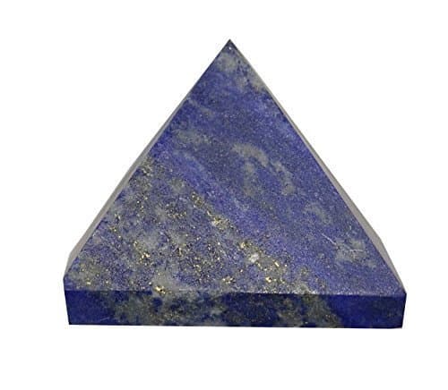 Lapis Lazuli Gemstone Pyramid (3/4" - 1") - 1pc w/Metaphysical Info Card