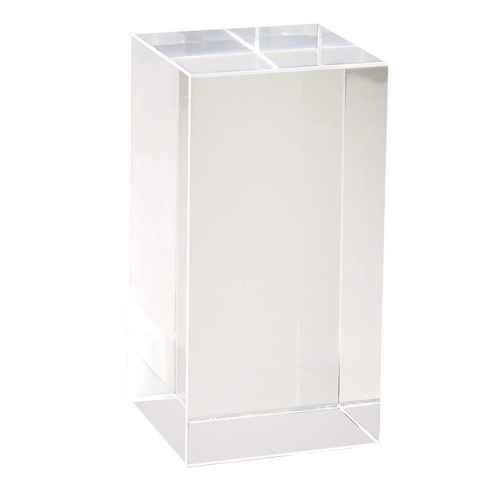 Mirart Clear Acrylic Cube 5" x 2" x 2" CUBE522