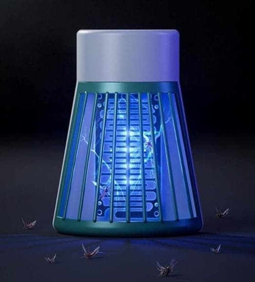 Chhogli Mosquito Bug Zapper Killer Lamp Eco Friendly Electronic LED Mosquito Killer Machine Trap Lamp Theory Screen Protector Mosquito Killer Lamp - Multicolor Pack 1 (Plug-Mosquito)