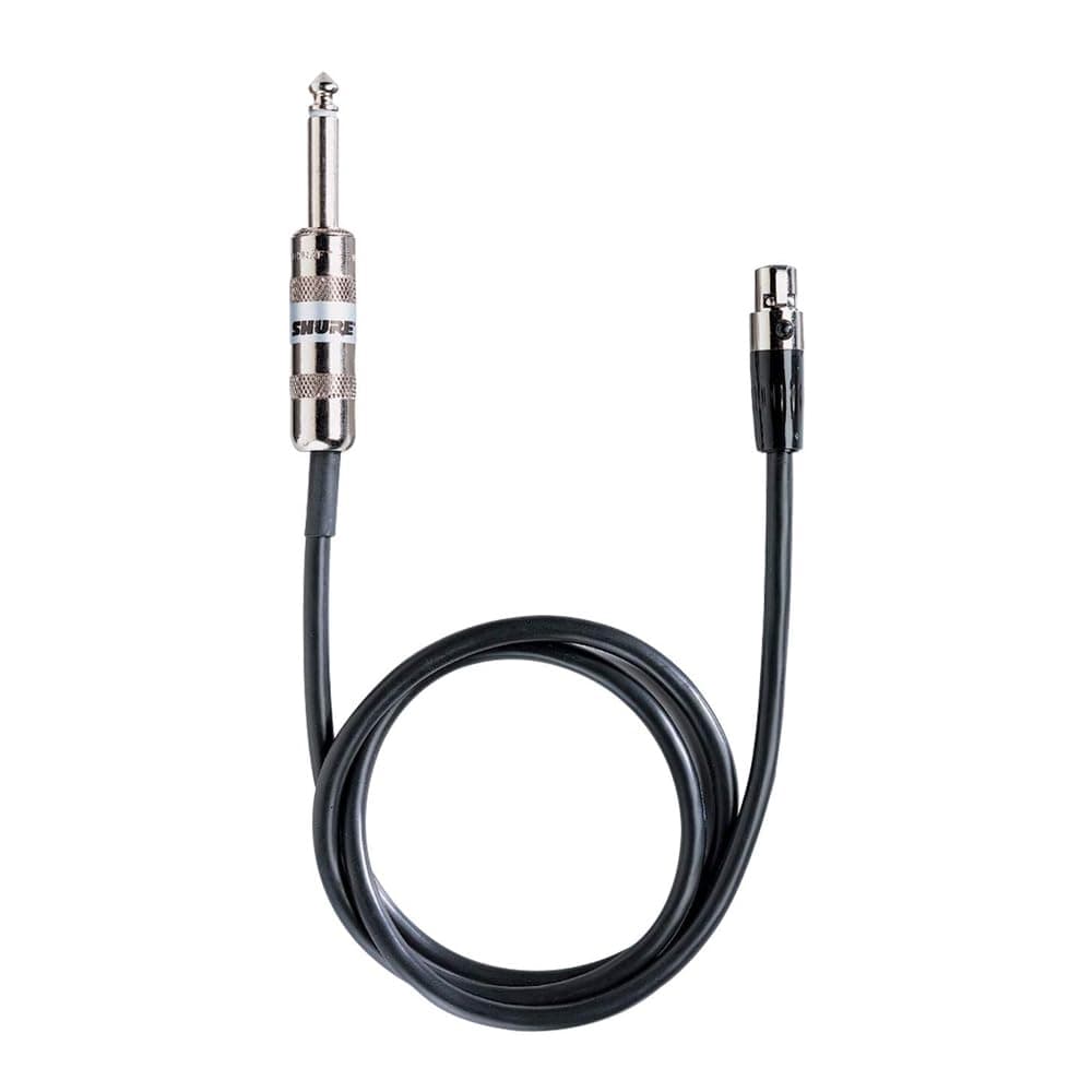 Shure WA302 0.75m 6.35mm Black