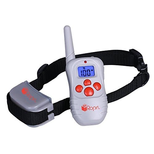 RopriPet Active Collar Dog Training Collar with Remote. Water Resistant, 330 Yard (990ft) Range
