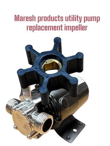 MP Maresh Products Replacement Impeller for Portable Water Transfer Utility Pump – Replacement for Proven Pump 360/365, 3MPU, Submarine 43308-2435, Little Giant 551110, Drummond 63324/63317, Wayne PC1