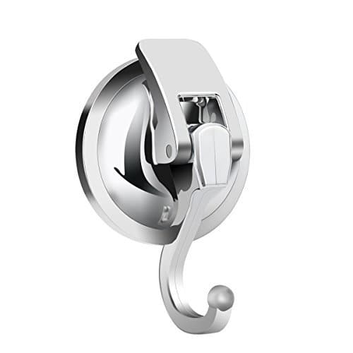 Heavy Duty Vacuum Suction Cup Hook Organizer for Kitchen&Bathroom Accessories Shower Towel loofah Bathrobe Sponge Coats Clothes Utensil Removable Holder Hanger