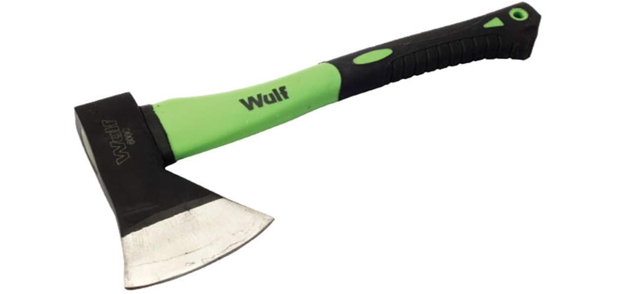 Wulf 800g Fibre Handle Axe, Black -