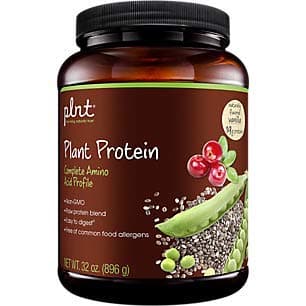 plnt Plant Protein with Raw Protein Blend - Vanilla (32 oz./32 Servings)