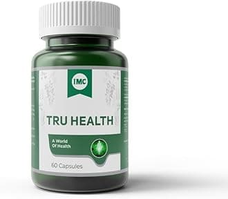 IMC Tru Health 60 Capsules | A World of Health | Enriched with Black Seed Oil, Ginger Oil and Garlic Oil.
