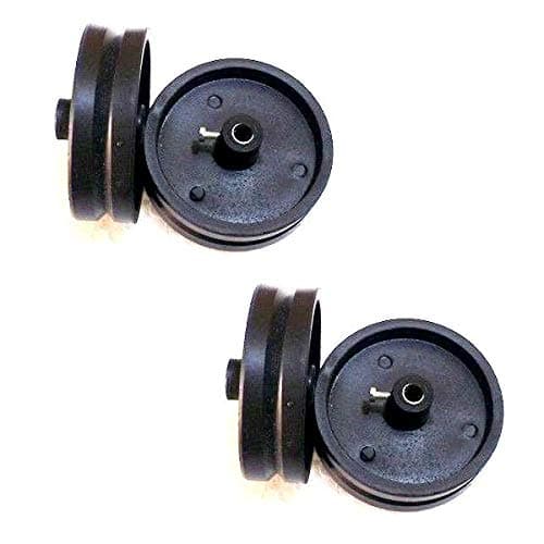 4Pieces Pulley Wheels 20mm width x 70mm height for use with Rubber Track Belt