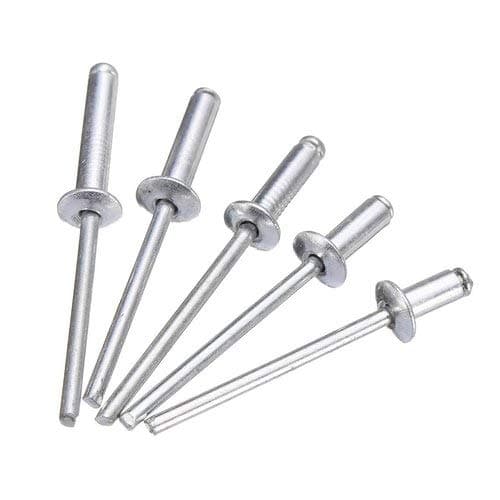 Immech - 3.2mm 20mm (1/8" X 3/4") Blind (POP) Rivets, for Riveting Gun/Riveter machine, Pack of 600 Pcs