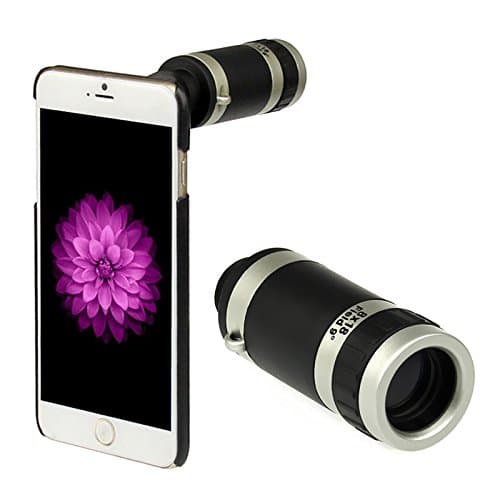 Portable 8×Zoom Optical Telescope Camera Lens Case for Apple 5.5" iPhone 6+ 6 Plus(8X IPHONE6 PLUS)