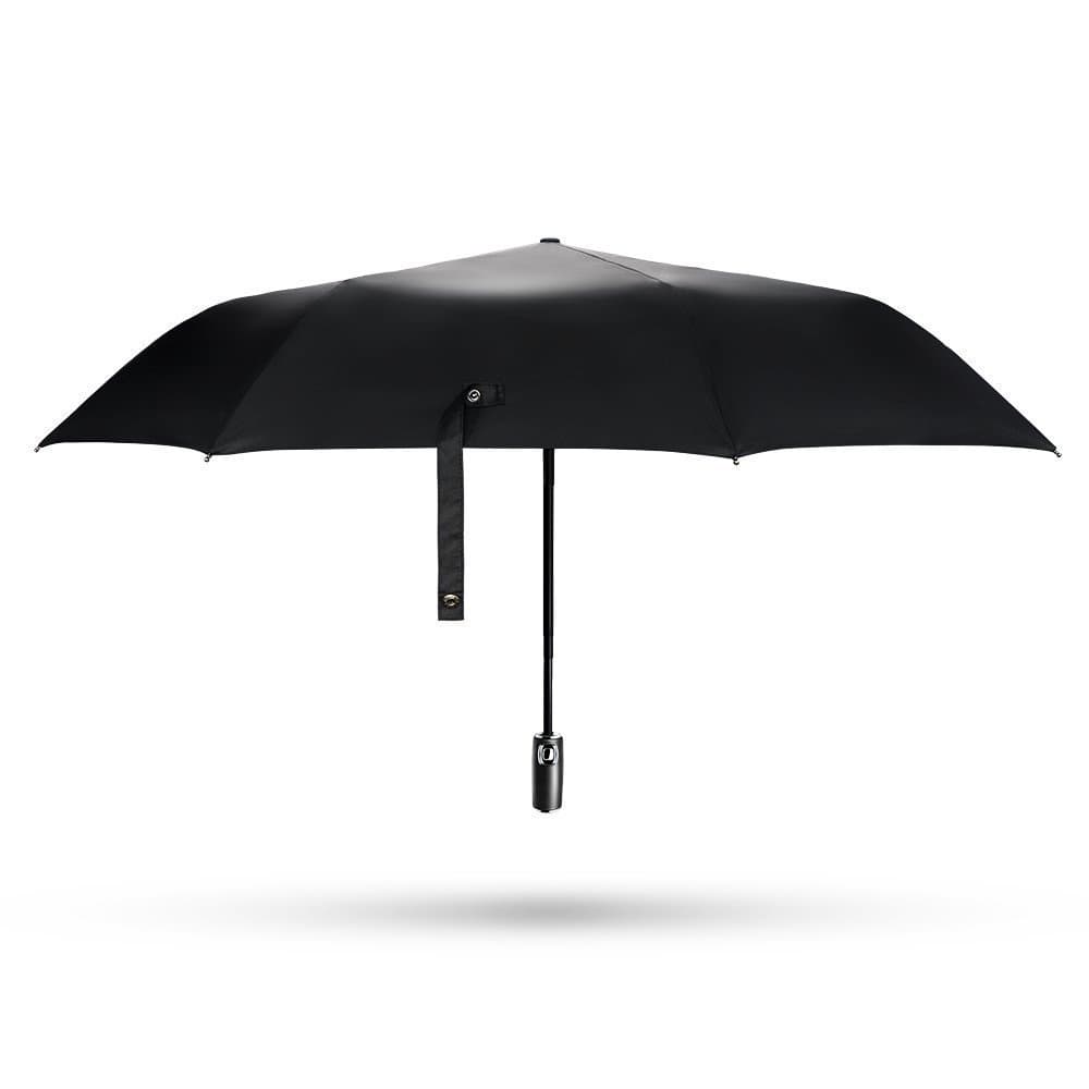 Auto Open Close Rain Umbrella, Windproof, Reinforced Canopy, Ergonomic Handle Ideal Travel Umbrella for Men and Women