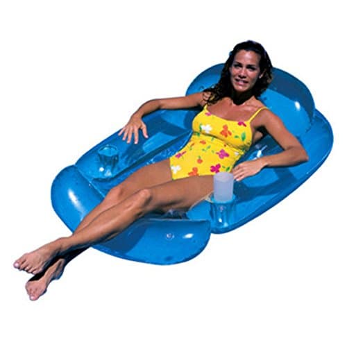 SunSplash Swimming Pool Sun Lounge Blue