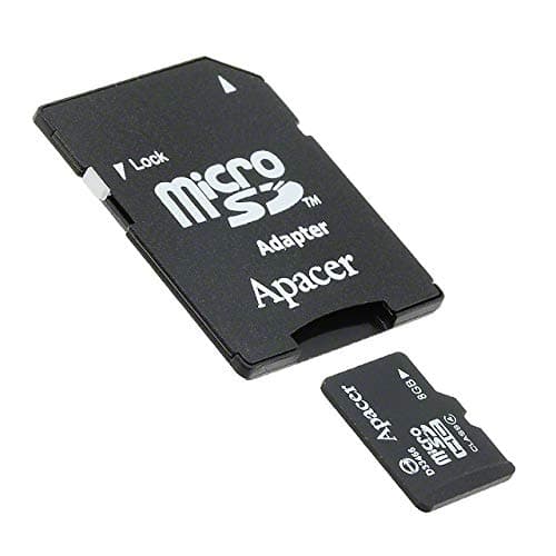 Memory Cards MicroSD Card 8GB COM CLASS 4 w SD ADP