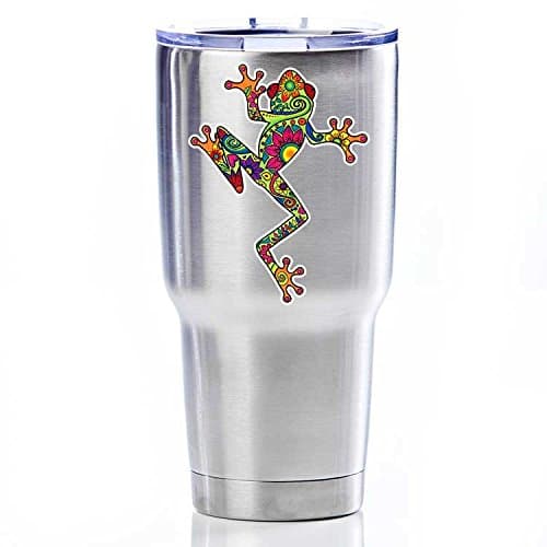 Tree Frog Sticker Small Rainforest Decal by Megan J Designs ™ - Laptop Window Car Vinyl Sticker