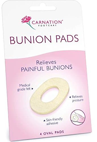 Carnation 4 Bunion Pads x 6 Packs