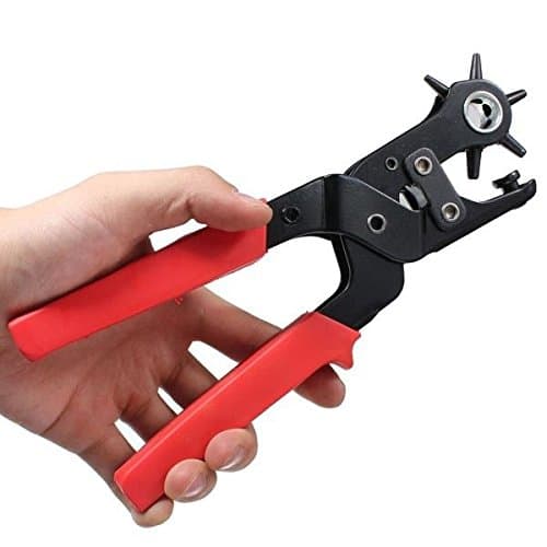 Dedso Metal Hole Punch Pliers Repair Tool Multi Tools For Leather Strap Waist Belt Waist Band