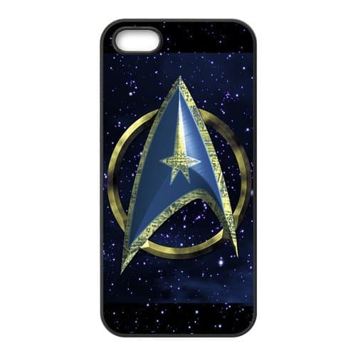 LeonardCustom- Star Trek Protective Hard Rubber Silicon Case Cover iPhone 5 5S -LCI5U309