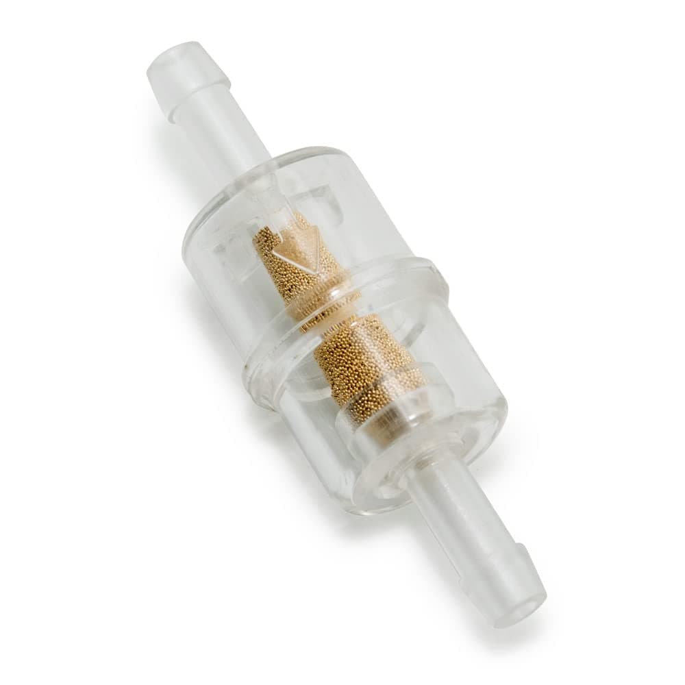 MZA Meyer Zweiradtechnik 10315A Small Fuel filter - plastic/Brass - Diameter 6 mm Connection