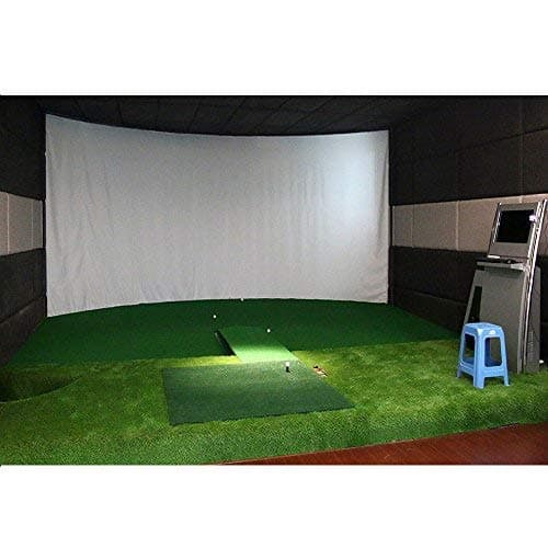 Autosunshine Golf Simulator Impact Screen, Thickening Golf Hitting Screen Golf Impact Screen (one Layer, 3m x 1m)