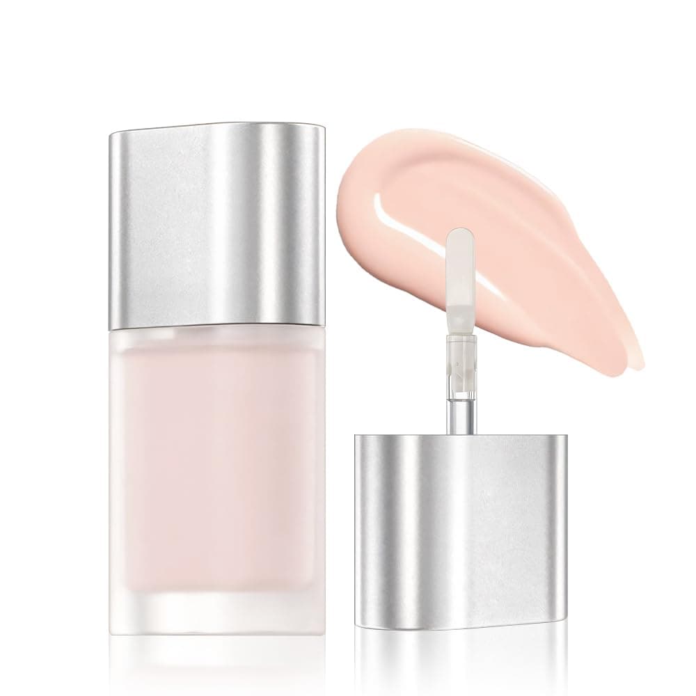 The Ideal Fix Lightweight and Breathable Full Coverage Concealer for Dark Circles and Mature Skin (01#Pinkish-white, 1)