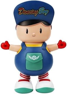 Goyal's Cute Side Style Dancing Boy Toy with Music and Multi Color Lights (Dancing Boy)
