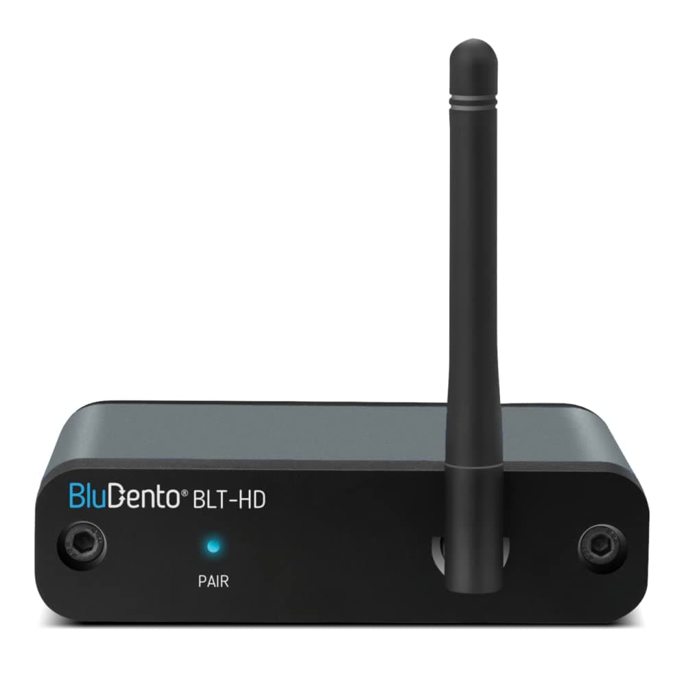 BluDento 5.0 aptX HD, True HiFi Long Range Bluetooth Music Audio Receiver, Designed for Home Stereo & Pre Amplifier & External DAC