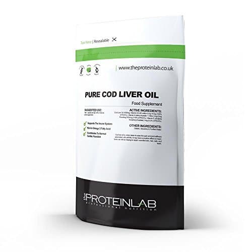 Cod Liver Oil 1000mg 360 High Strength Capsules