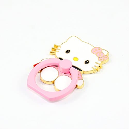 Mint Hello Kitty Ring Stand Mount Holder For Mobile Phones (Pink)