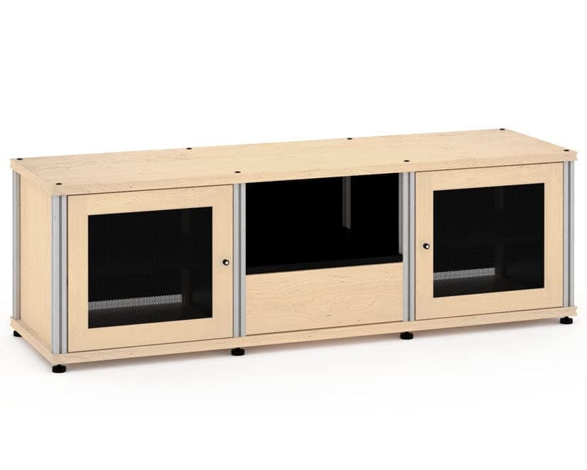 Salamander Synergy 236 A/V Cabinet (Maple/Silver)
