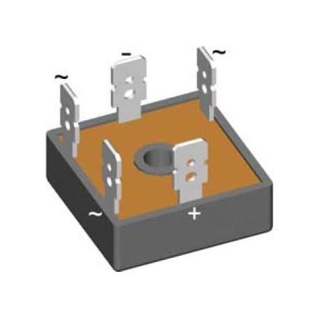 IXYS SEMICONDUCTOR VUO36-16NO8 BRIDGE RECTIFIER, 3PH, 35A, 1.6KV, FO-B-B