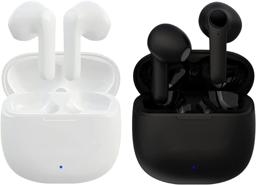 Wireless Headphones,Wireless Bluetooth 5.3 Earbuds, Touch Control, Easy-Pairing, 24H Playtime,Noise Cancellation Built-in Mic with Charging Case, IPX8 Waterproof Earphones for Anroid/IOS