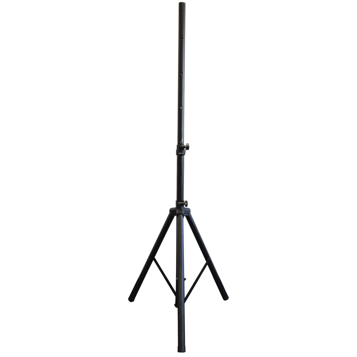 qtx Robust Steel Speaker Stand, Black