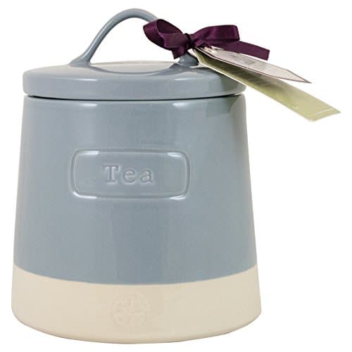 English Tableware Co. Artisan Tea Canister, Blue