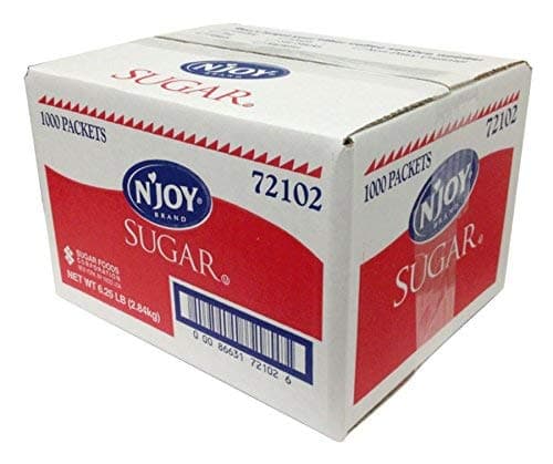 N'Joy Sugar Packets, Box of 1000