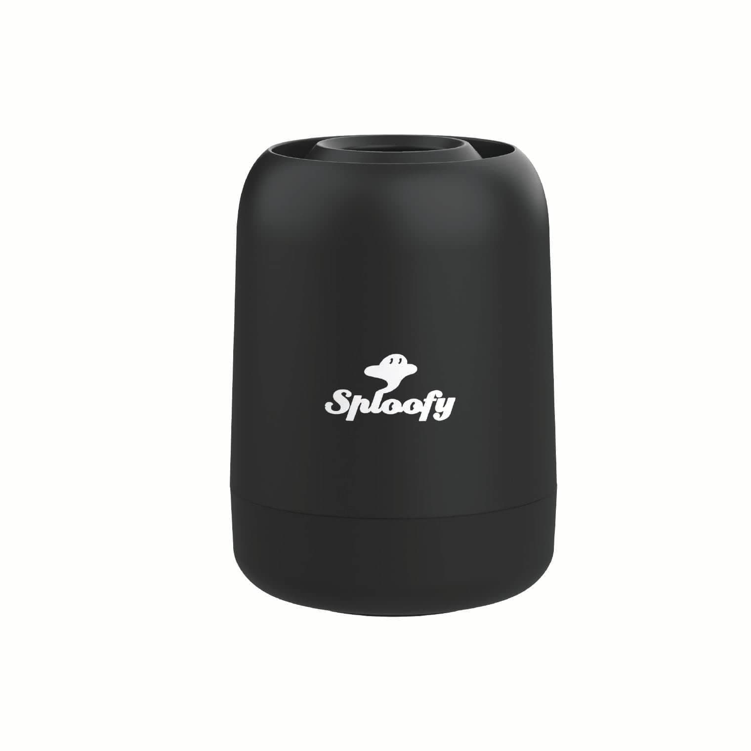 Sploofy PRO - Personal Air filter - Smoke Filter With Replaceable Cartridge - Trap Smoke and Odor - up to 500 uses (Black Pro)
