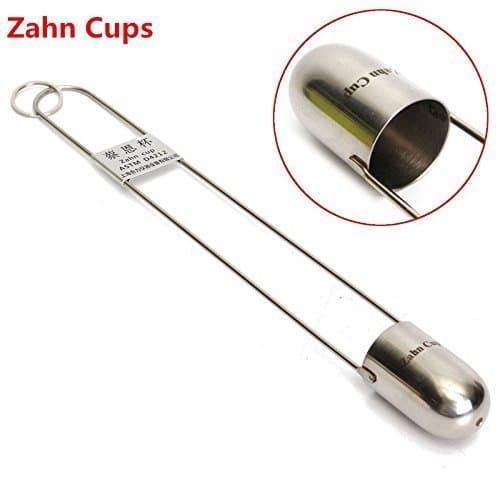 Zahn Cup Viscometer Dip Type Immersion Viscosity #2 Cup Stainless Steel 44ml (NO.2 Cup)