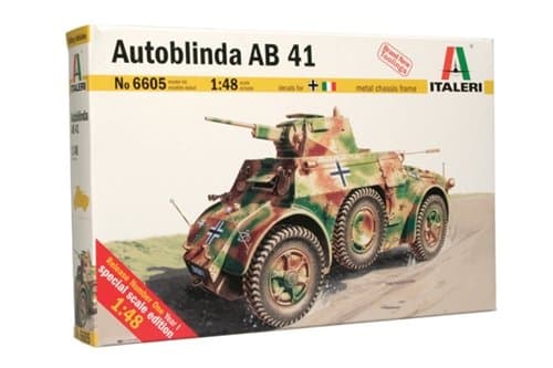Italeri Autoblinda AB 41 Model Kit