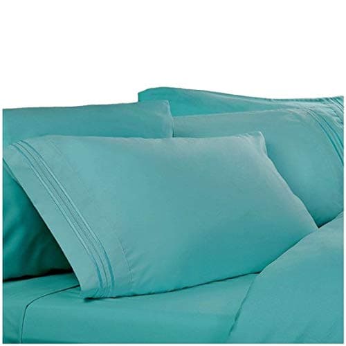 King Sheets, Color: Teal Blue, 1800 Thread Count Egyptian Bed Sheets, Deep Pocket. Reg. $129.95 39.95. King Size Sheet Sets.