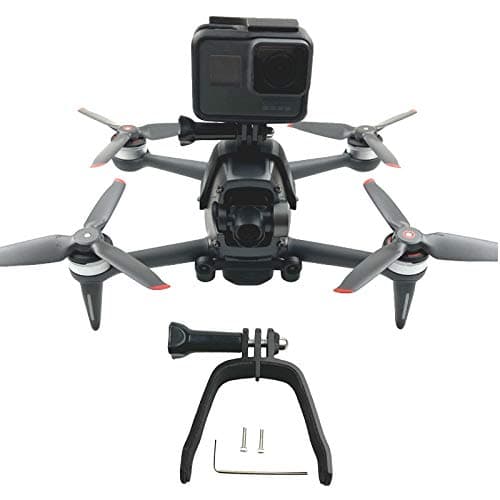 BEHORSE Camera Mount Adapter Upper Extension Mount for DJI FPV Drone,Camera Mount Fixed Holder Shock Absorption Safe Drone Accessories.