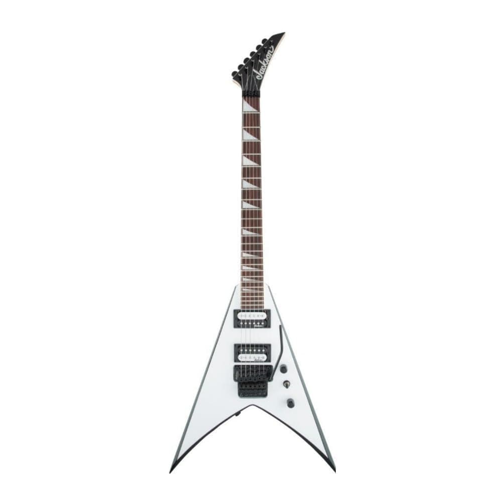 Jackson JS Series King V JS32 - White with Black Bevels