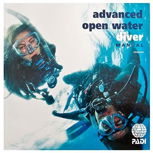 New PADI Advance Open Water AOW 2016 Book Manual with Data Carrier # 70139