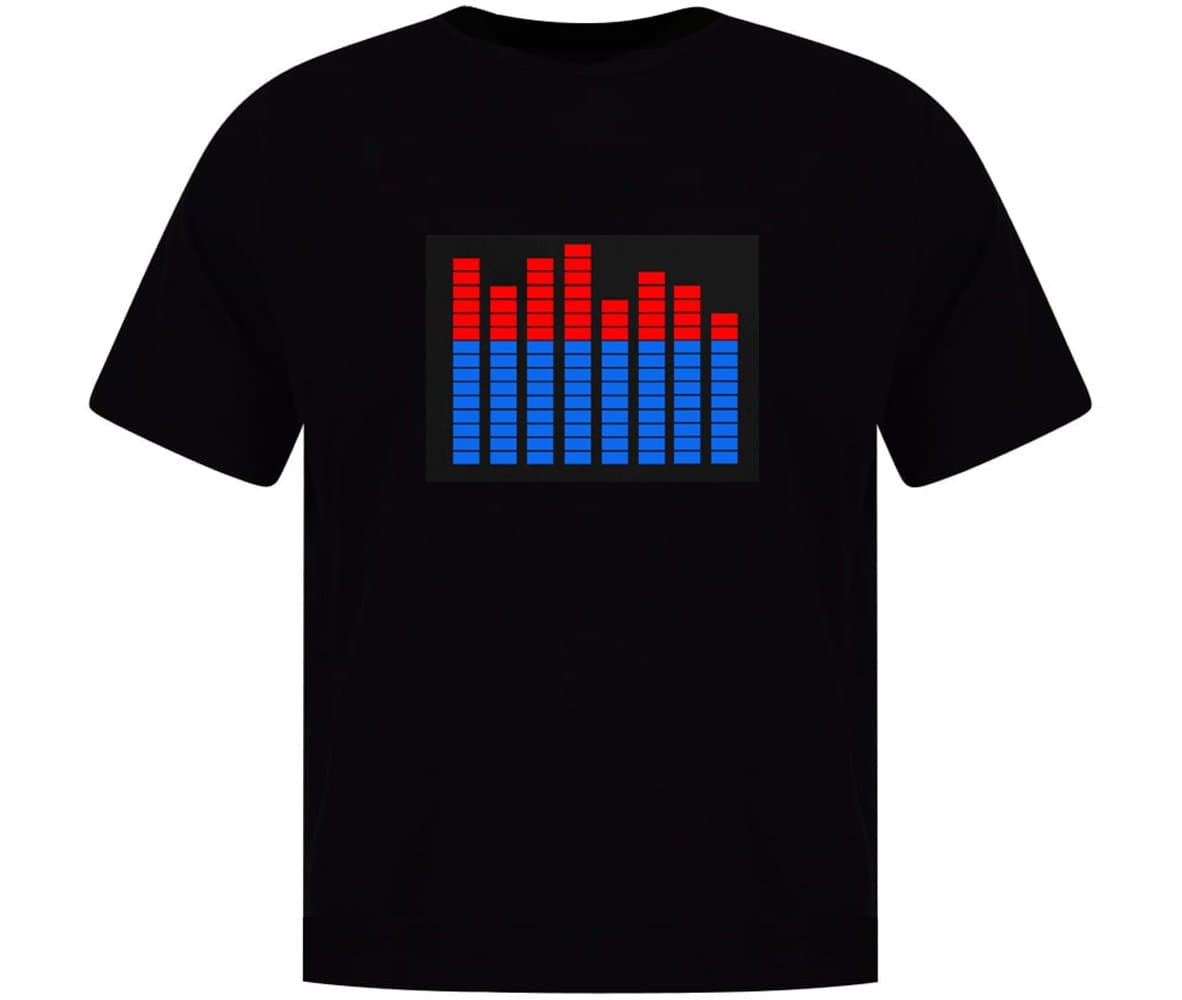 Classic Equaliser Balance Chart Sound Reactive Equalizer EL Flashing