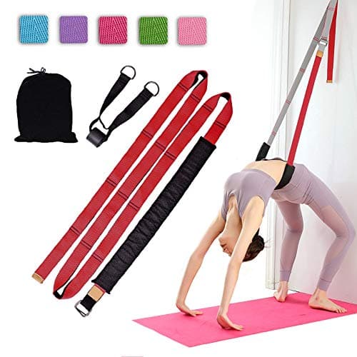 Dance Lower Waist Training, Back Bend Assist Trainer-to Improve Back and Waist Flexibility, Flexibility Stretching Leg Stretcher Strap for Yoga, Ballet, Dancing, Gymnastics Cheerleading