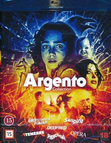 DARIO ARGENTO Collection (6 Disc Blu-ray Region B)