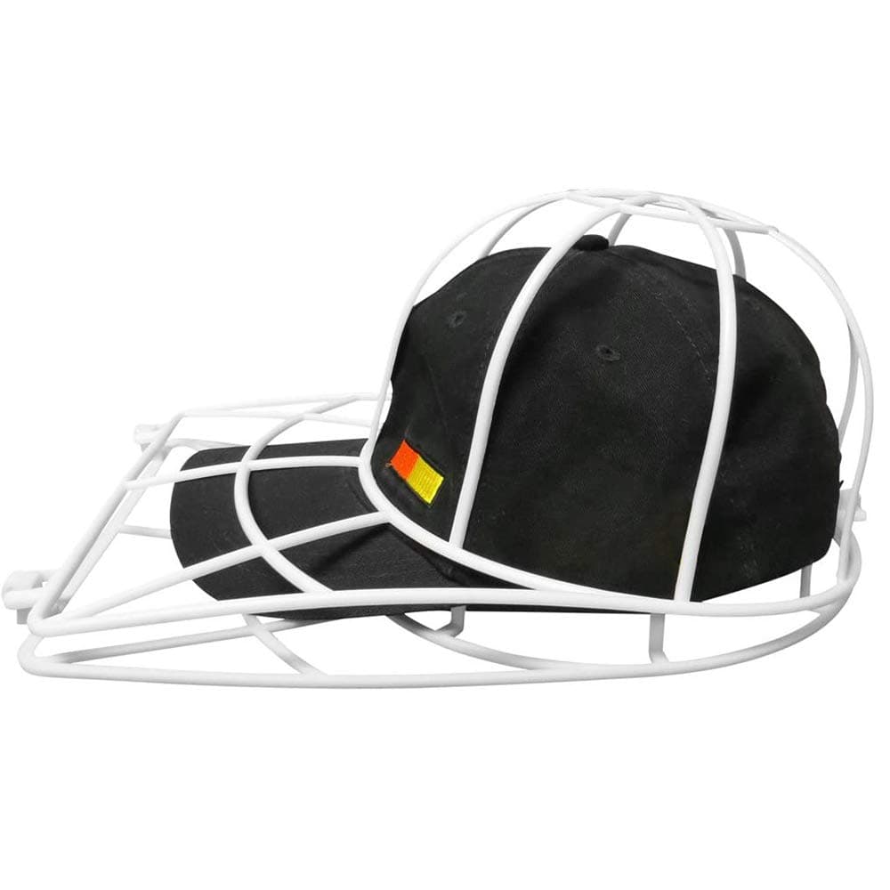 Hat Washer,1 Pack Hat Holder for Washing Machine,Ball Cap Cleaner for Dishwasher,Curved Flat Bill Hat Frame Cage for Washing,Baseball Cap Wash Shaper Protector,Dishwasher Hat Cleaner Cleaning Rack