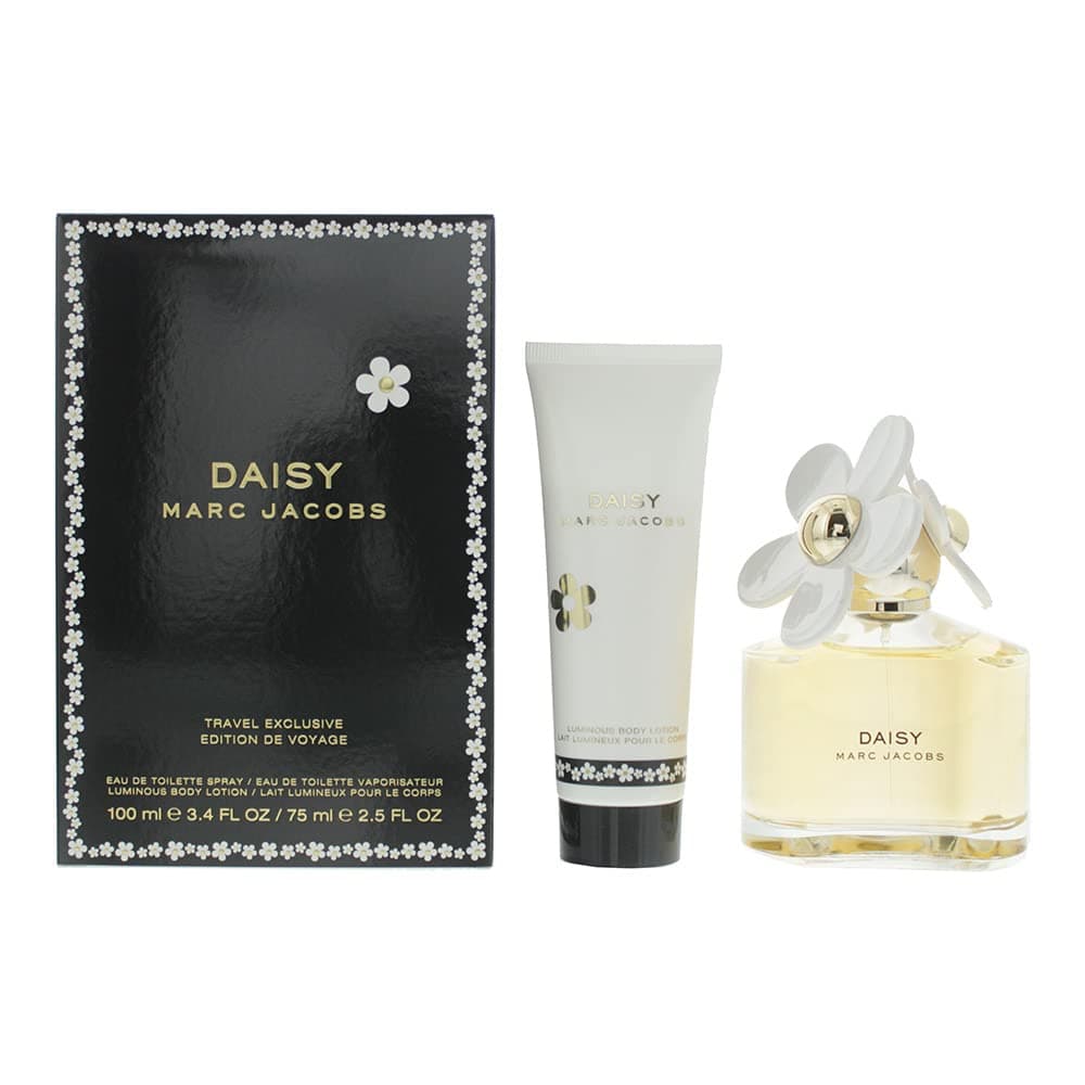 Marc Jacobs Daisy 2 Piece Gift Set: Eau De Toilette 100ml - Body Lotion 75ml