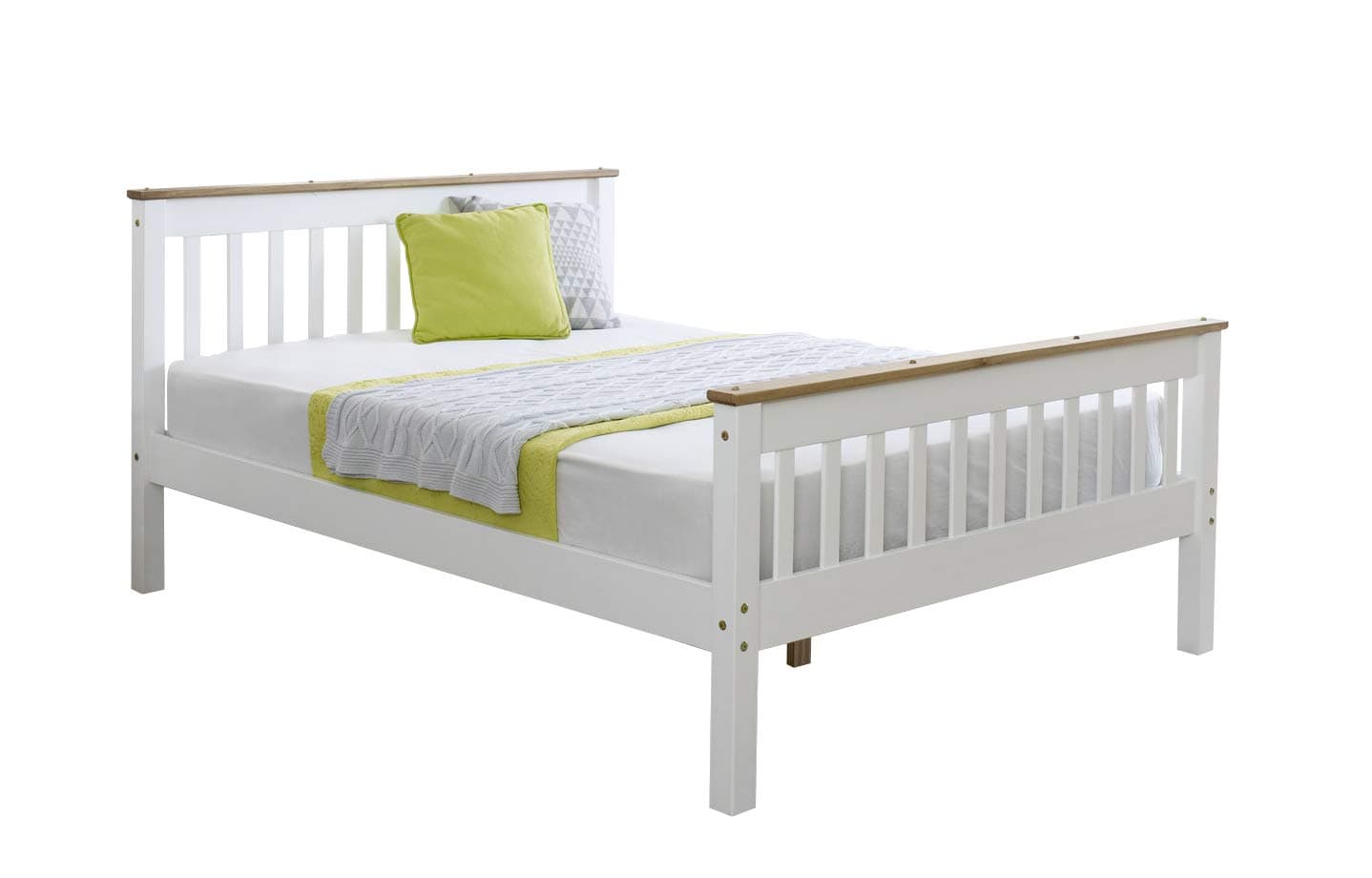 Amani Townfield Double Bed Frame - No Drawers