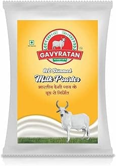 - A2 Cow Skimmed Milk Powder 1kg | All Natural | 100% Pure | Boosts Liver Health | No Added Preservatives | Sugar Free | Perfect for Tea & Coffee | Pack of 1