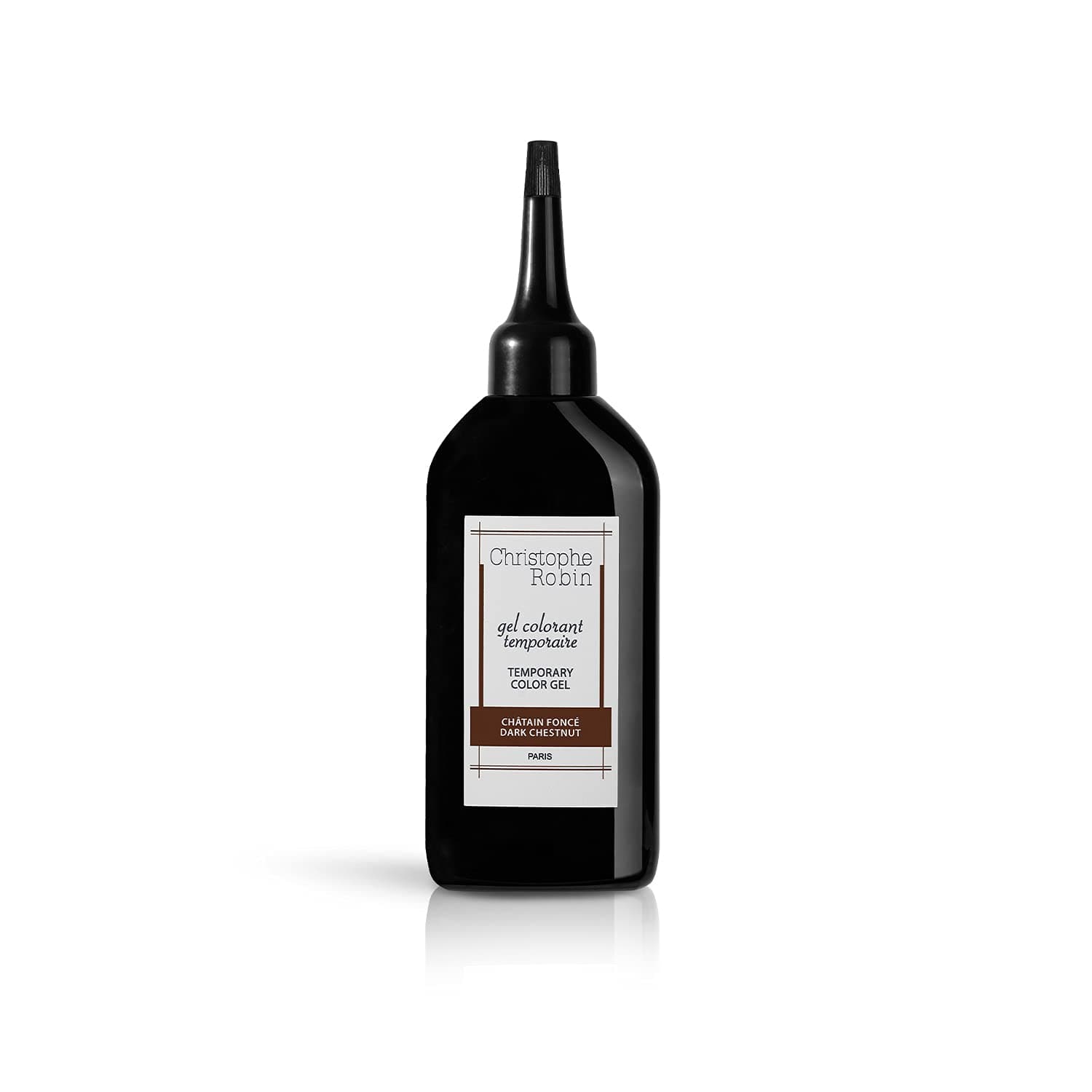 Christophe Robin Temporary Color Gel - Dark Chestnut 100ml